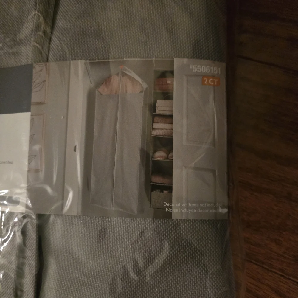NWT Style & Co. Gray Garment Bags
